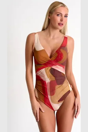 Shan Rahimkhan Classic One-Piece Swimsuit in at Nordstrom, Size 14