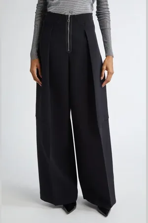Jean Paul Gaultier Heavy Bonded Crepe Pants in at Nordstrom, Size 2 Us