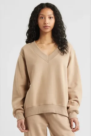 BP. Oversize V-Neck Sweatshirt in at Nordstrom, Size X-Small