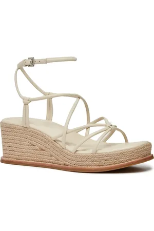 Paige Julia Ankle Strap Espadrille Platform Wedge Sandal in at Nordstrom, Size 5
