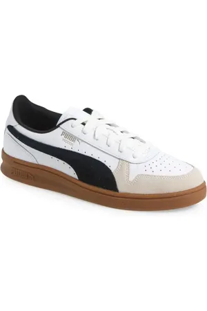 PUMA Indoor Sneaker in White- Black-Gum at Nordstrom, Size 9.5