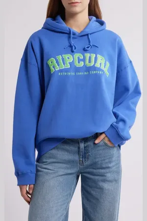 Rip Curl Varsity Logo Graphic Hoodie in at Nordstrom, Size Small