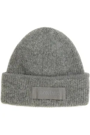 Jacquemus Le Bonnet Grosgrain Alpaca & Wool Blend Beanie in at Nordstrom