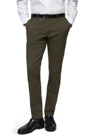 MANGO Serge Slim Fit Twill Chino Pants in at Nordstrom, Size 29
