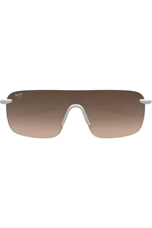 Maui Jim Palulu 99mm Oversize Gradient PolarizedPlus2?? Shield Sunglasses in at Nordstrom
