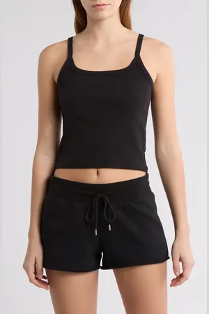 Florence By Mills Couch Date Crop Rib Tank in at Nordstrom, Size Medium