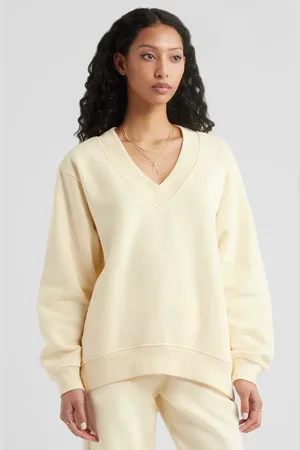 BP. Oversize V-Neck Sweatshirt in at Nordstrom, Size X-Large