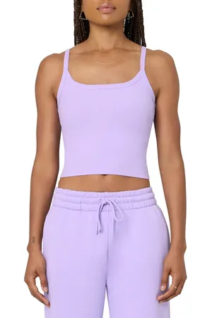 Florence By Mills Couch Date Crop Rib Tank in at Nordstrom, Size X-Small
