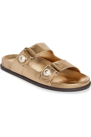 Jimmy Choo Fayence Slide Sandal in at Nordstrom, Size 6.5Us
