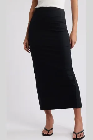 Open Edit Smooth Edit Maxi Skirt in at Nordstrom, Size X-Small