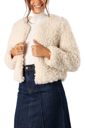 Petal & Pup Haisley Teddy Fleece Jacket in at Nordstrom, Size Small