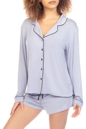 Honeydew All American Long Sleeve Short Pajamas in at Nordstrom, Size X-Small
