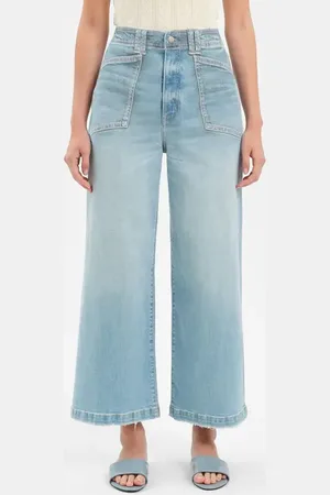 Danny Daze Valley Girl Wide Leg Jeans in at Nordstrom, Size 30