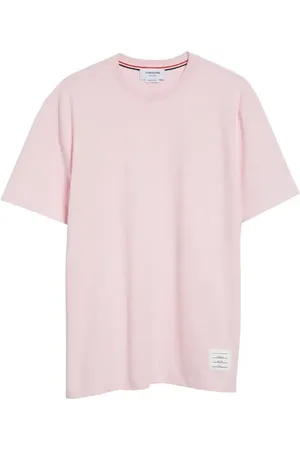 Thom Browne 4-Bar Back Stripe Piqu?? T-Shirt in at Nordstrom, Size 5