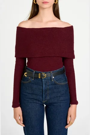 WAYF Morgan Off the Shoulder Sweater in at Nordstrom, Size X-Small