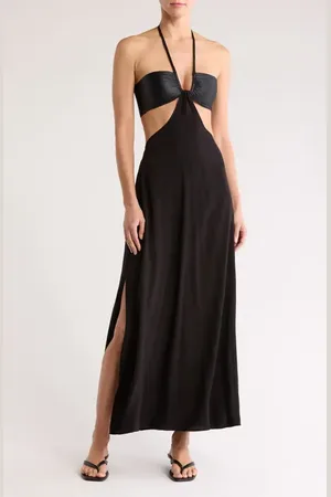BOAMAR Lazuli Halter Neck Maxi Dress in at Nordstrom, Size X-Small