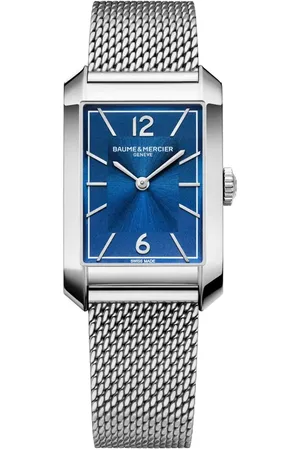 Baume & Mercier Hampton 10671 Automatic Mesh Bracelet Watch, 43mm in at Nordstrom