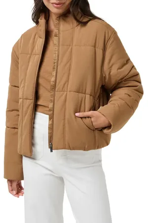 Travis Mathew Mont Blanc 3.0 Quilted Crop Puffer Jacket in at Nordstrom, Size Small