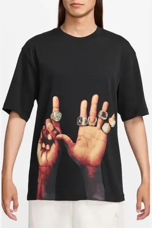 Nike Flight MVP Rings Oversize Graphic T-Shirt in at Nordstrom, Size Small