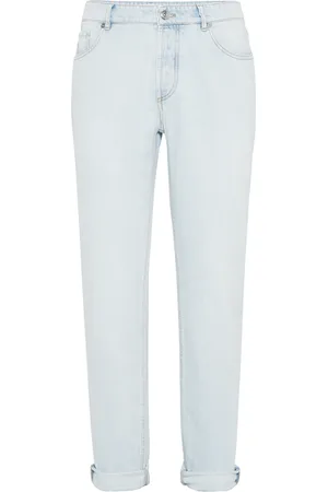 Brunello Cucinelli Lightweight denim trousers in at Nordstrom, Size 60 It