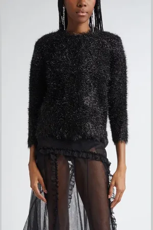 Simone Rocha Tinsel Knit Cardigan in at Nordstrom, Size Small