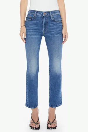 Mother Lil Insider Flood High Waist Bootcut Jeans in at Nordstrom, Size 32P