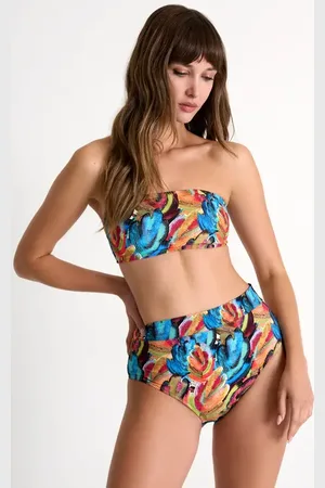 Shan Rahimkhan Timess High-Rise Bikini Bottom in at Nordstrom, Size 6