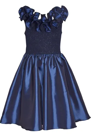 Iris & Ivy Dip Back Tafetta Party Dress in at Nordstrom, Size 12