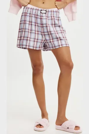 Cotton On Flannel Boyfriend Boxer Short in at Nordstrom, Size Large