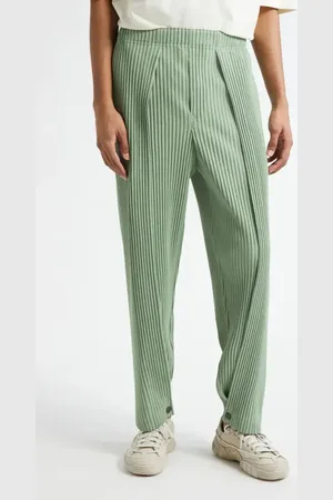 Issey Miyake Bottoms 1 Pleated Straight Leg Pants in at Nordstrom