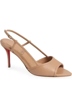 Christian Louboutin Miss Z Open Toe Slingback Sandal in at Nordstrom, Size 10Us