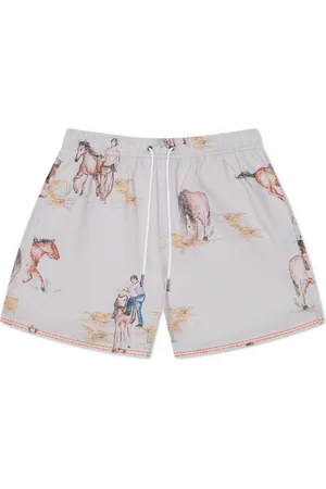MAVRANS Horse Waterproof Swim Trunks in at Nordstrom, Size Small