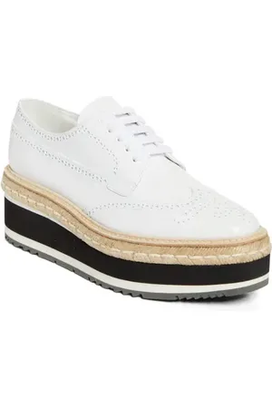 Prada Re-Edition 2011 Platform Wingtip Oxford in at Nordstrom, Size 9.5Us