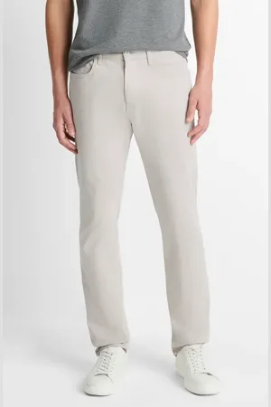 Vince Dylan Slim Fit Peached Stretch Cotton Pants in at Nordstrom, Size 38