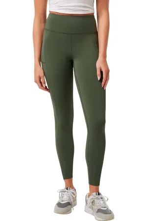 Travis Mathew Moveknit Bonded Pocket Leggings in at Nordstrom, Size Small