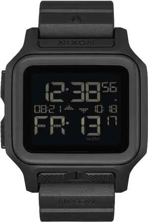 Nixon Regulus MK-1 Digital Rubber Strap Watch, 44.5mm in at Nordstrom