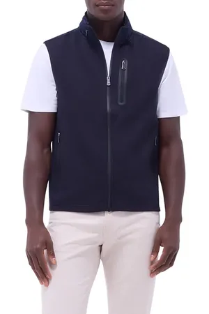 Bugatchi Soft Touch Knit Vest in at Nordstrom, Size Large