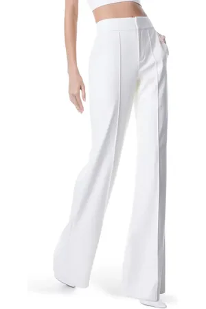 ALICE+OLIVIA Dylan High Waist Faux Leather Wide Leg Pants in at Nordstrom, Size 2