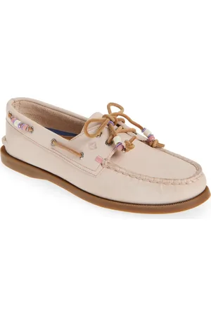 Sperry Authentic Original 2-Eye Beaded Boat Shoe in at Nordstrom, Size 6.5