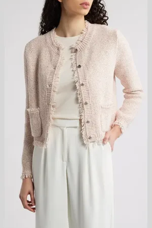 Kobi Halperin Marled Moss Sequin Cardigan in at Nordstrom, Size Large