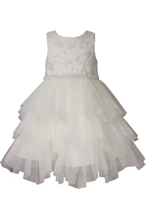 Iris & Ivy Embroidered Tiered Party Dress in at Nordstrom, Size 24M