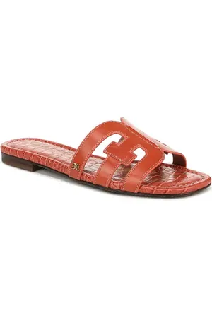 Sam Edelman Bay Cutout Slide Sandal - Wide Width Available in at Nordstrom, Size 10