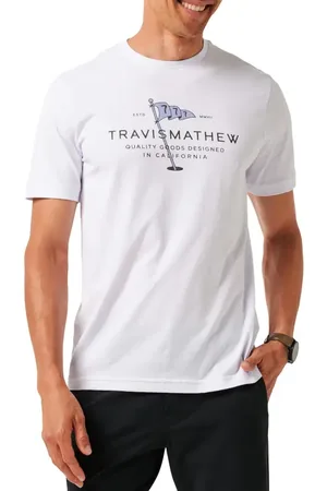 Travis Mathew Worth a Shot Graphic Cotton T-Shirt in at Nordstrom, Size X-Large