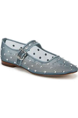 Sam Edelman Michaela Shine Mary Jane Flat in at Nordstrom, Size 5