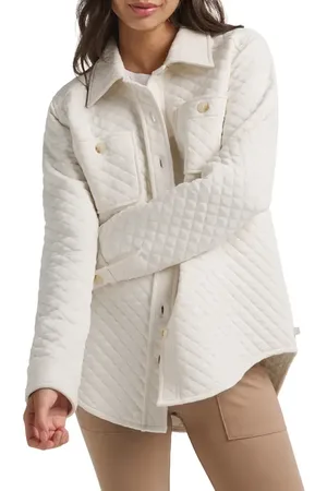 Travis Mathew Cressida Quilt Jacquard Jacket in at Nordstrom, Size Large