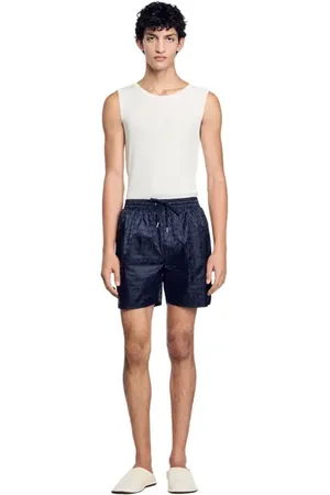 Sandro Squarecross swim shorts in at Nordstrom, Size Large