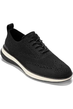 Cole Haan Original Grand Energyweave Stitchlite??? Oxford in Black /Ivory /Ivory at Nordstrom, Size 7.5