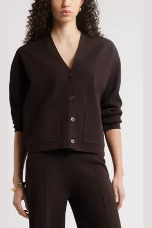 Nordstrom V-Neck Cardigan in at , Size Medium