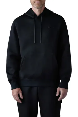 Mackage Krystian Double Face Jersey Hoodie in at Nordstrom, Size X-Large