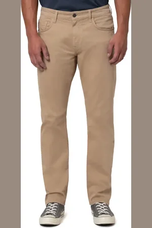 Mavi Zach Straight Leg 5-Pocket Cotton Stretch Twill Pants in at Nordstrom, Size 33 X 32